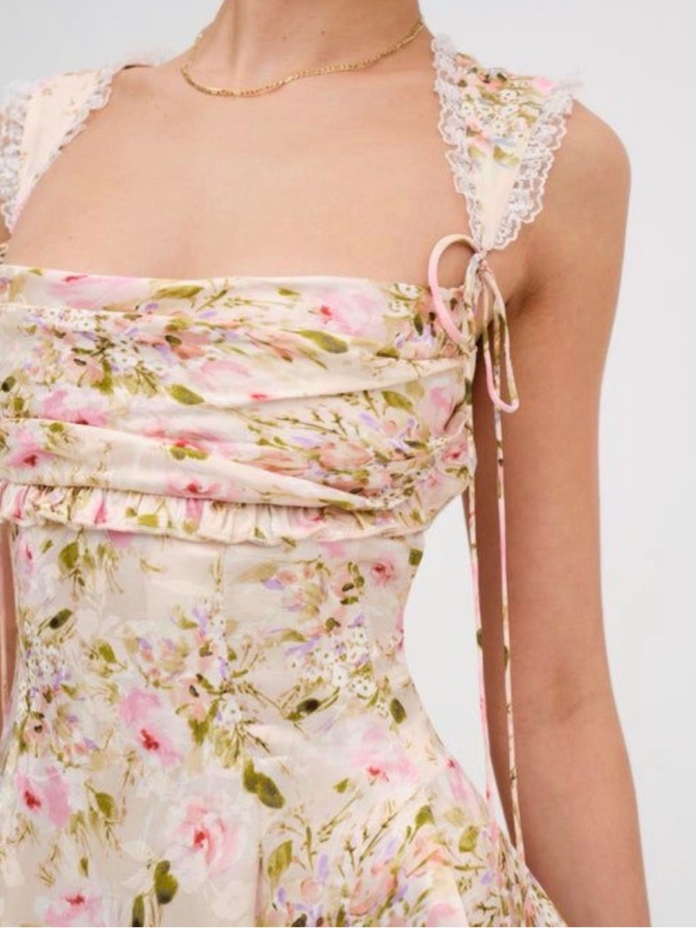 For Love & Lemons Holland Mini Dress - Picture 2 of 2